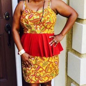 Custom made African Dress